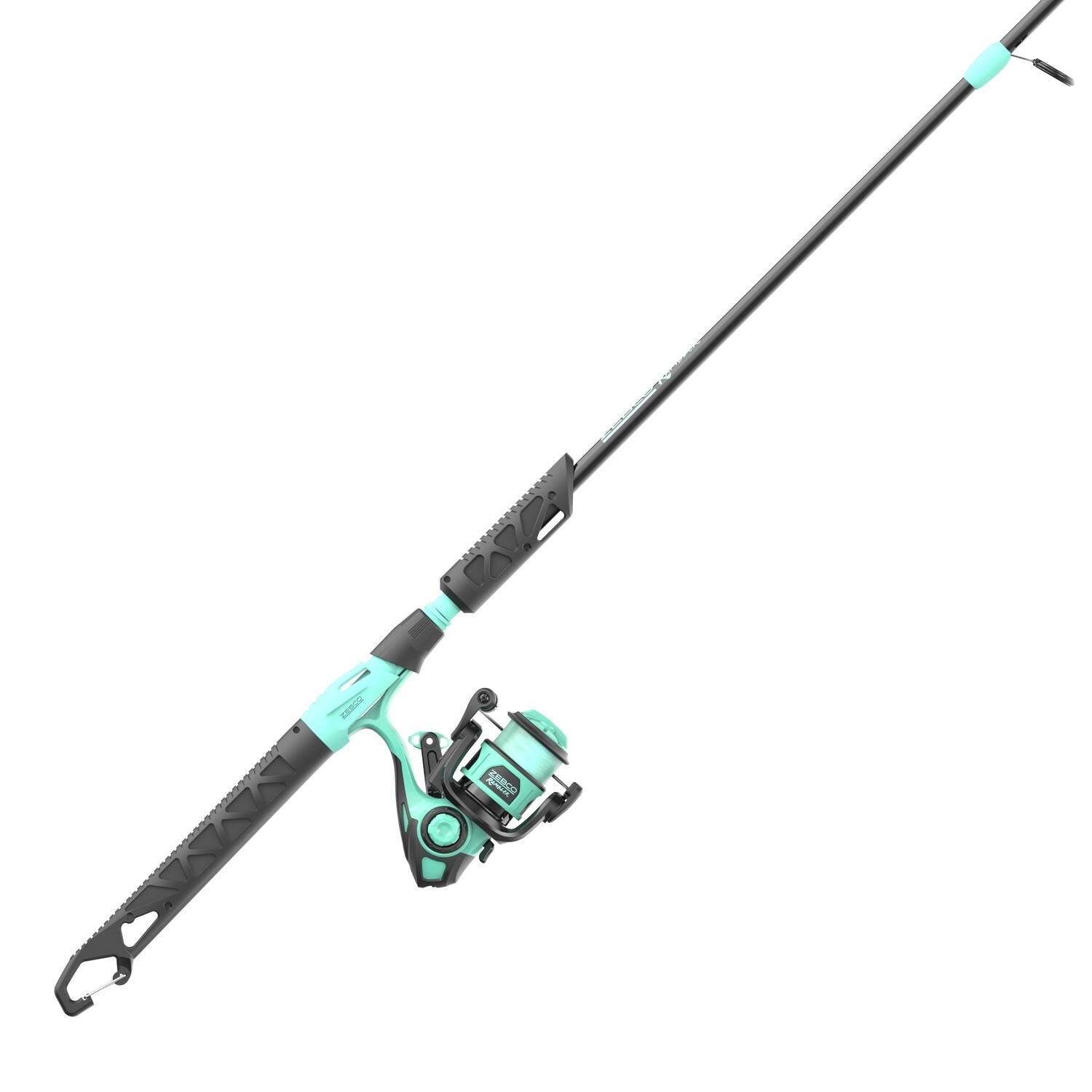 Zebco Rambler 5&#39;3&quot; 2-Piece Medium Spinning Combo  8# for Ages 10-14