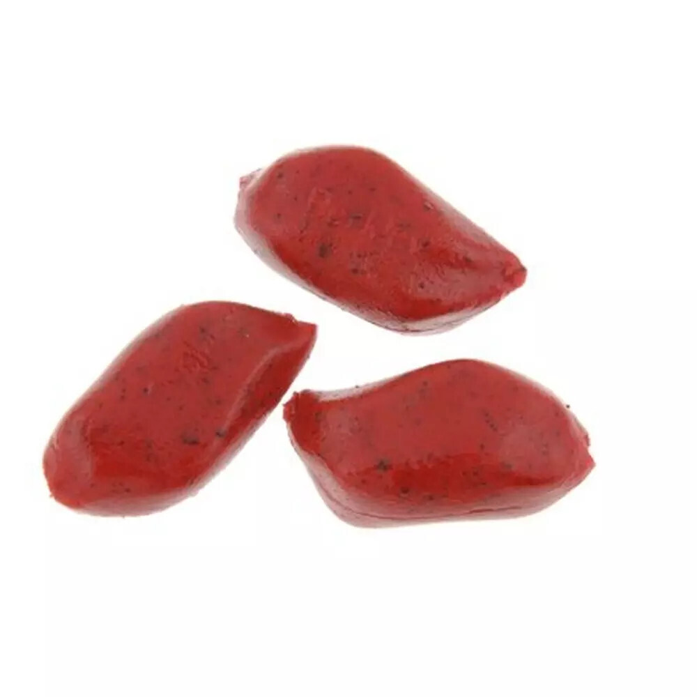 Berkley Gulp 1&quot; Catfish Chunks Blood Red (12 Count)