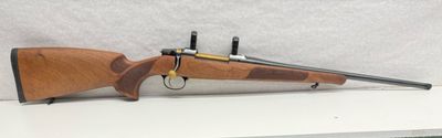 UG-19097 Used CZ 557 85TH Anniversary Bolt Action Rifle 308 Win. W/ Gold Bolt and Gold Floor Plate