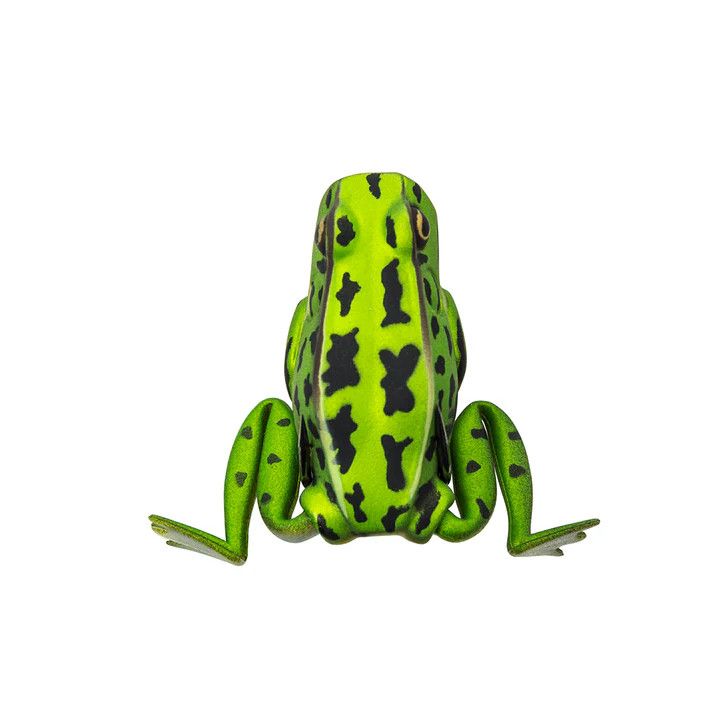 Lunkerhunt Popping Frog, Color: Green Tea, Size: 1/4 oz 1.75&quot;