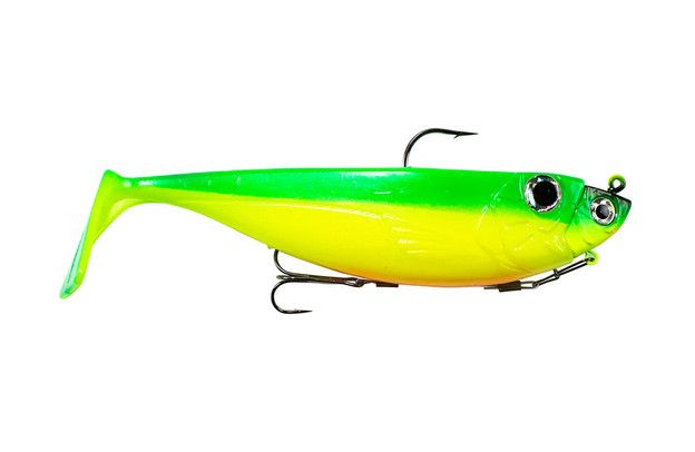 Lunkerhunt Predator Kit, Color: Firetiger, Size: 8" 1 3/4 oz