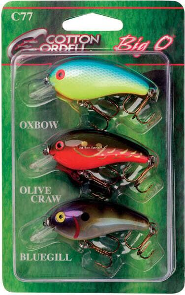 Cotton Cordell Big O 2 1/4&quot; 1/3 oz (3-Pack)