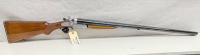 CG-0129 Antonio Zoli Side by Side 12 ga x 2 3/4" with external hammers. Side lock reciever. 30" barrels with fixed full and modified chokes. Bores are excellent, light handeling marks on the stock, bl