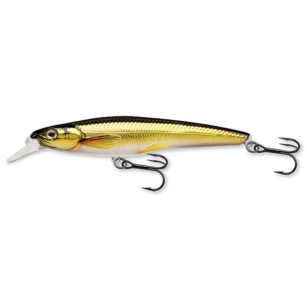 Live Target Rainbow Smelt, Color: Gold Black, Size: 3 5/8&quot;