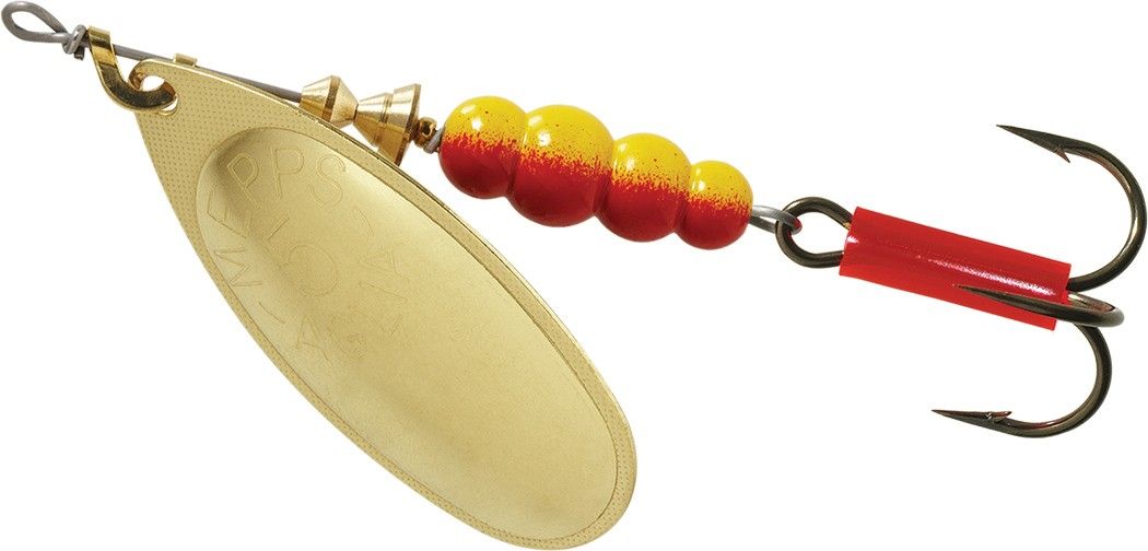 Mepps Aglia Spinner, Color: Gold, Size: Size 5 (1/2oz)