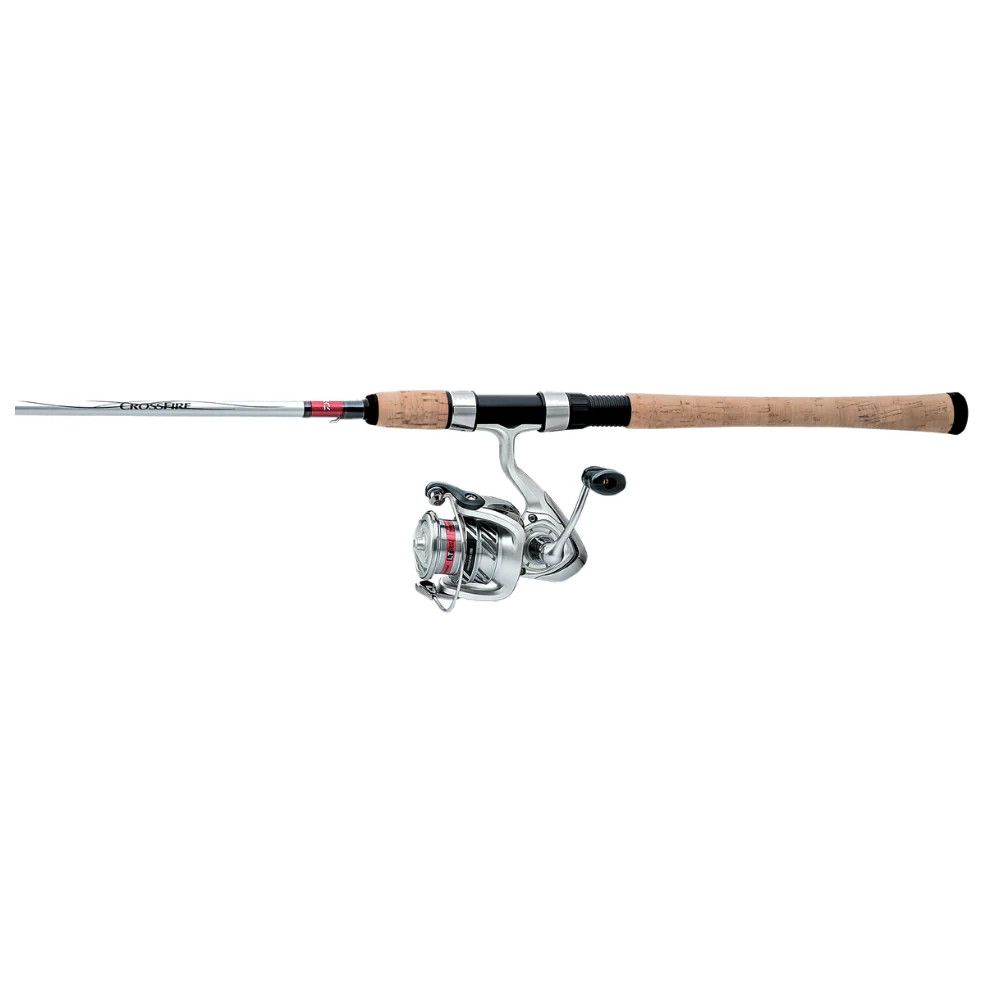 Daiwa Crossfire LT 7&#39; Medium Spinning 2-Piece Combo