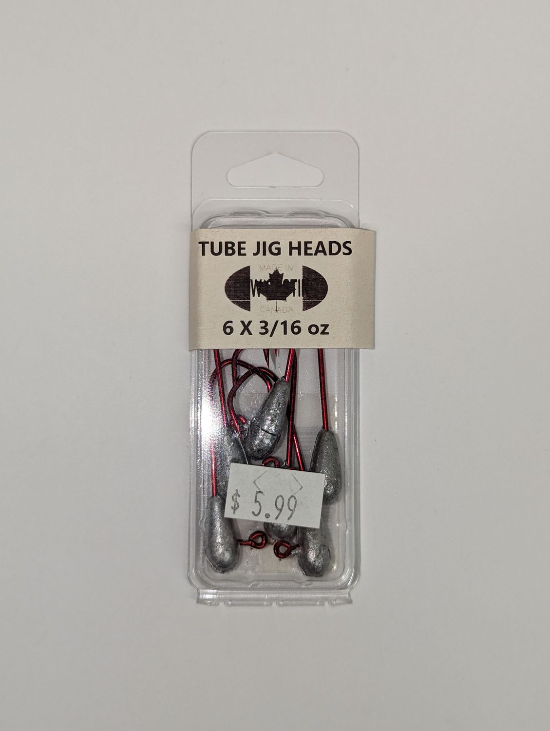 POW Casting Tapered Tube Jig Heads