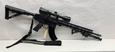 CG-0133 CONSIGNMENT Spectre WS-MCR 7.62x39 Semi-Auto Rifle w/ Vortex Crossfire II 3-9x40, 6-9" Bipod, Magpul Forearm Angle Grip, Single Point Sling