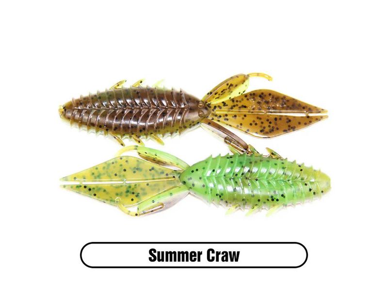 X Zone Lures Pro Series Adrenaline Bug , Color: Summer Craw, Size: 4"