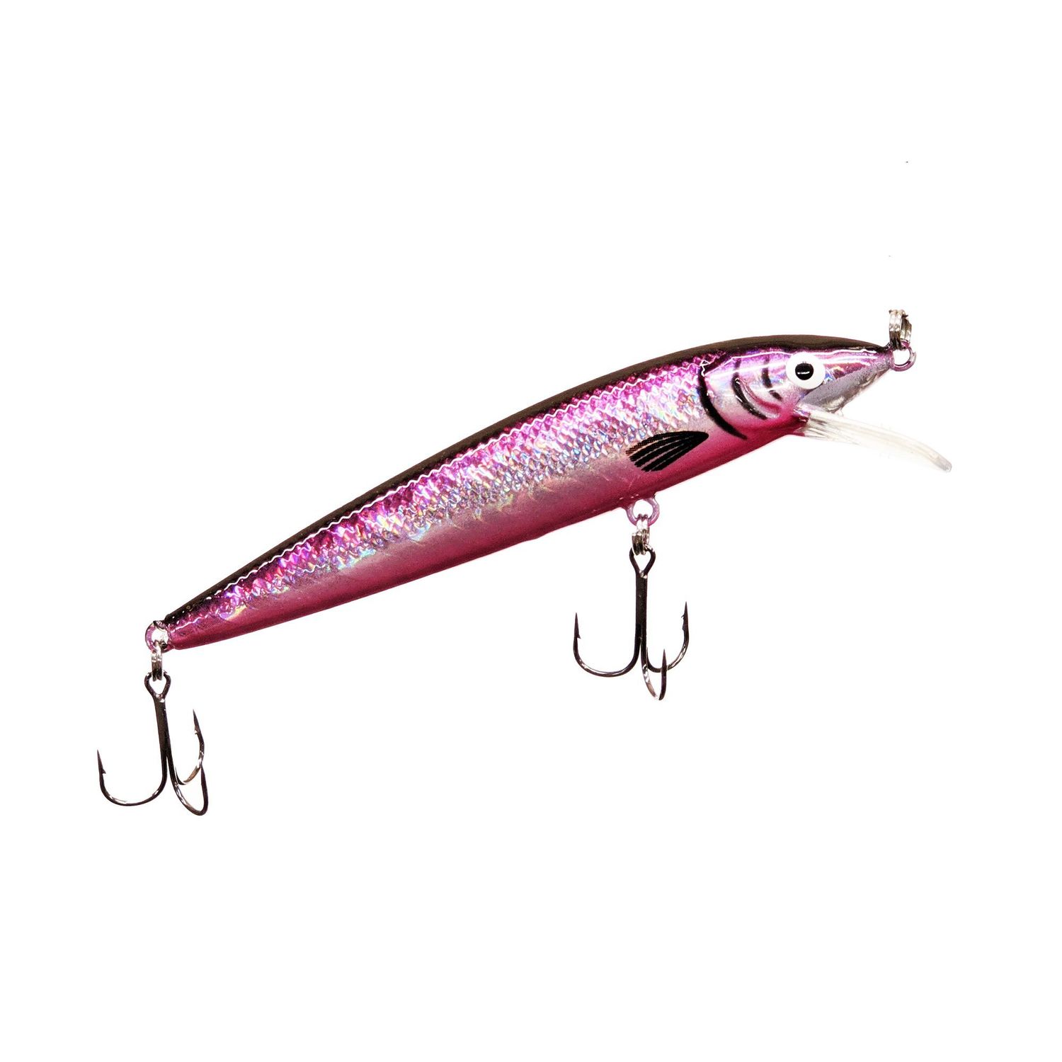 Xcalibur Jerkbait, Color: Purple Shad, Size: 3-5/8&quot;