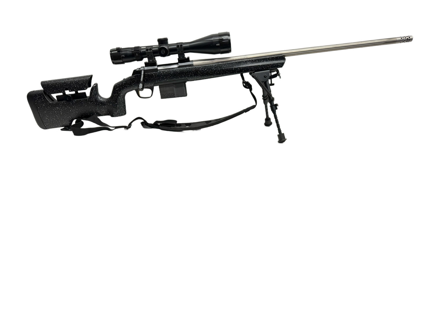 CG-0136 CONSIGNMENT Browning X-Bolt Long Range Max Bolt Action Rifle 6.5 Creedmoor 1 in 7" Twist Rate Barrel w/ Bushnell Elite 4500 4-16x50 Scope, Bipod & Sling