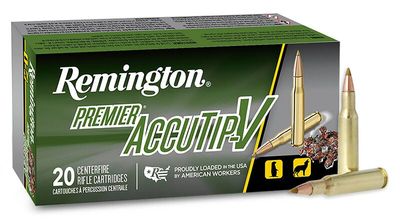 Remington Premier Accutip-V 222 Remington 50 Grain (20 Rounds)