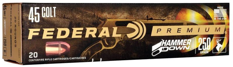 Federal Premium 45 Colt Hammer Down 250 Grain (20 Rounds)