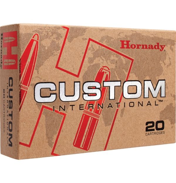 Hornady Custom International 9.3x62mm 286 Grain InterLock Soft Point (20 Rounds)