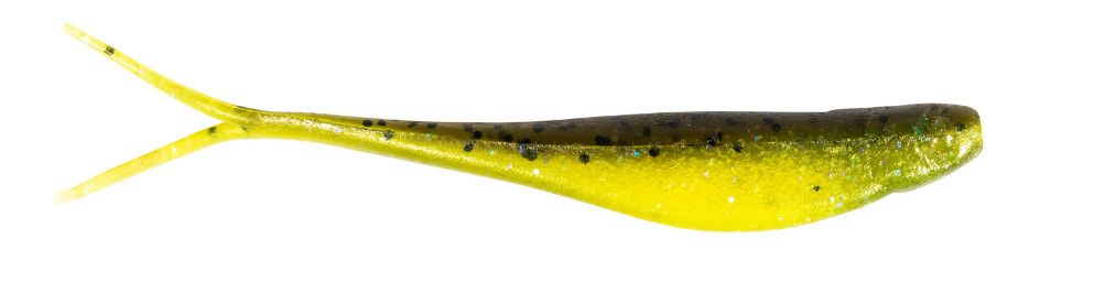 Z-Man Scented Jerk Shadz 5 Pack, Color: Hot Snakes, Size: 3.5"