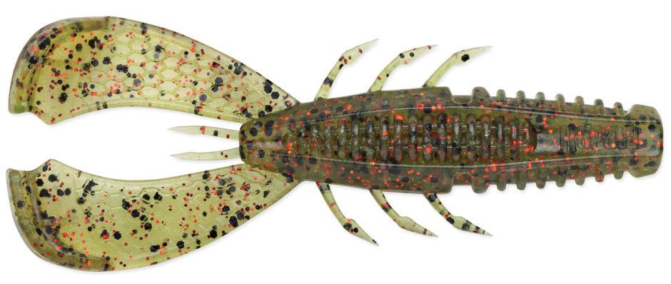 Rapala Crushcity Customs &quot;Cleanup Craw&quot; Salt Infused (7-Pack), Color: Watermelon Red, Size: 3.5&quot;