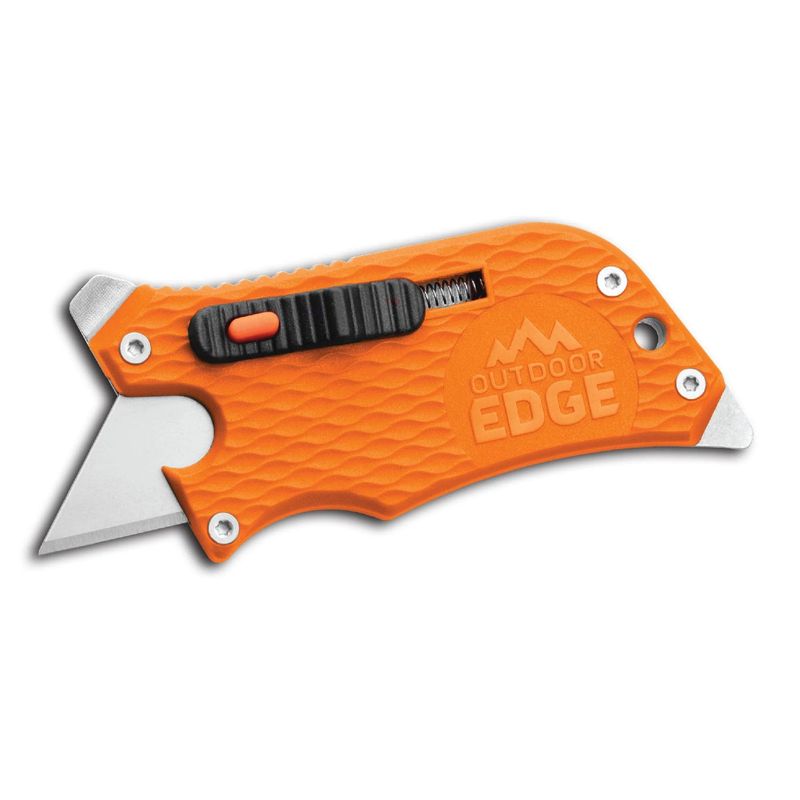 Outdoor Edge SlideWinder Utility Blade Multi-Tool, Color: Orange