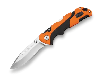 Buck Knives 661 Small Folding Pursuit Orange/Black w/ Sheath Buck Knives 661 Small Folding Pursuit Orange/Black w/ Sheath