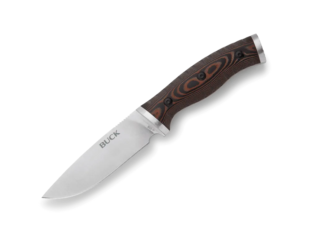 Buck Knives 853 Small Selkirk Fixed Micarta Handle w/Sheath