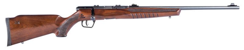 Savage B22 G 22 LR 21" Barrel Wood Stock Bolt-Action Rifle