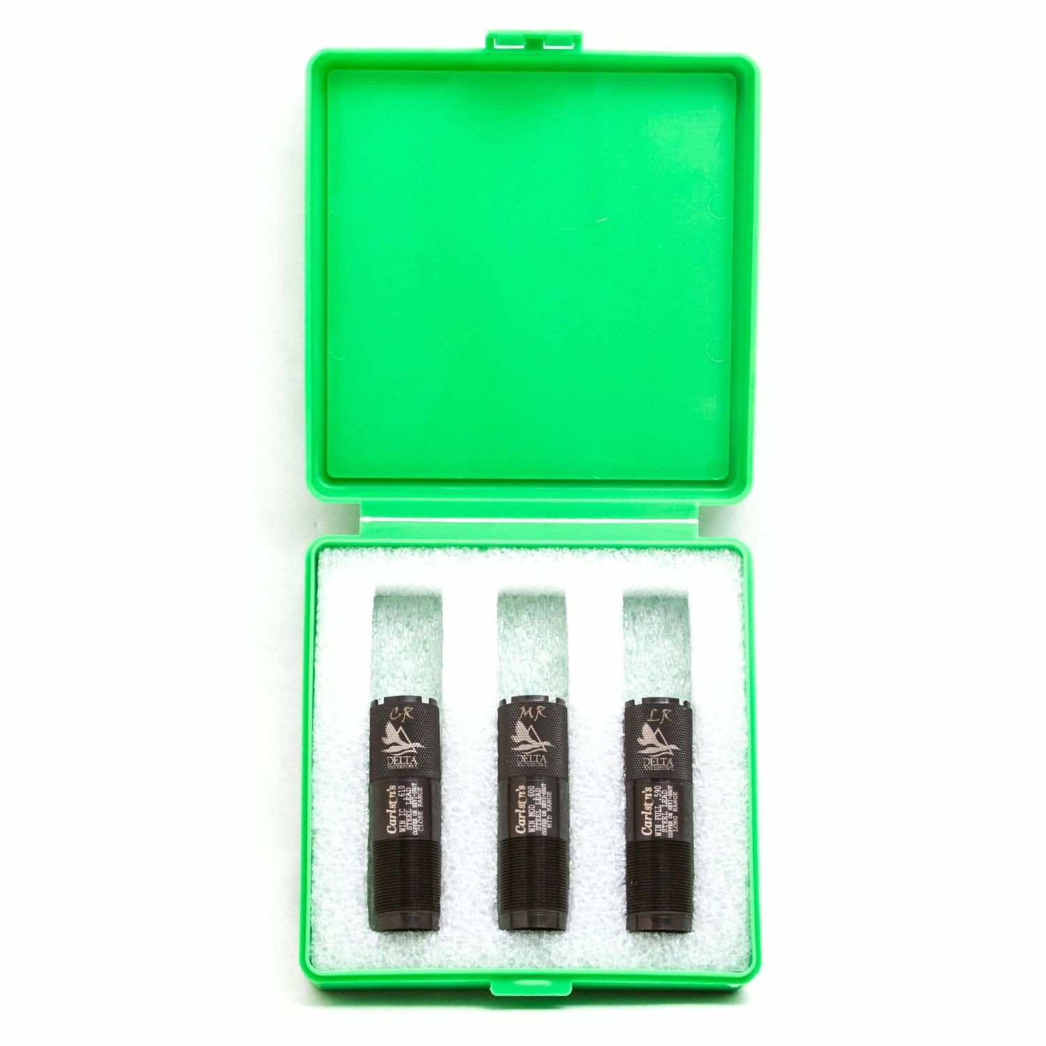 Carlson&#39;s Delta Waterfowl Complete Choke Tube Set for Steel Shot Close/Mid/Long-Range Most Winchester Browning Invector Mossberg Model 500 Weatherby Savage 20 Gauge