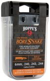 Hoppe's BoreSnake w/ Carry Case & Pull Handle 6mm/.240/.243/.244