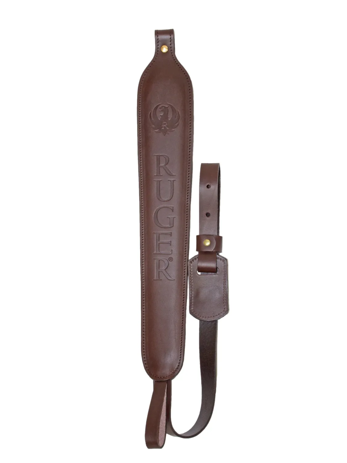 Ruger Dark Brown Suede Padded Sling w/Thumb Loop