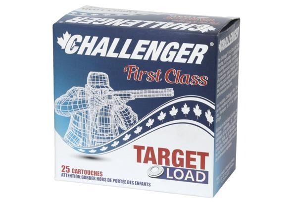 Challenger Target Load 12 Gauge 2 3/4" 1 1/8 oz #8 (250 Rounds)