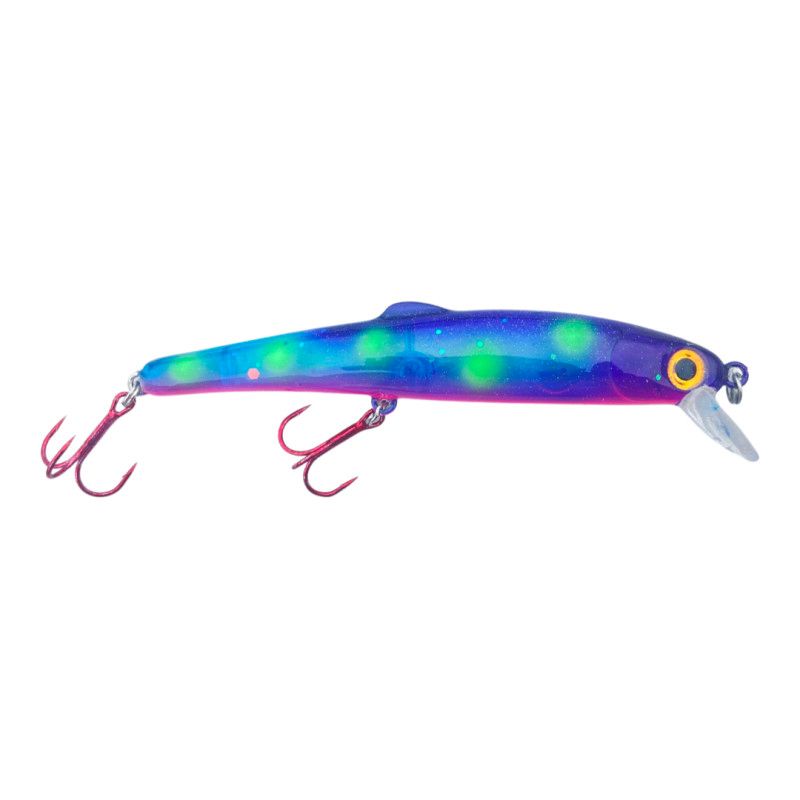 Yaleye-Fish Lures Mooneye Minnow, Color: Northern Lights, Size: 5"