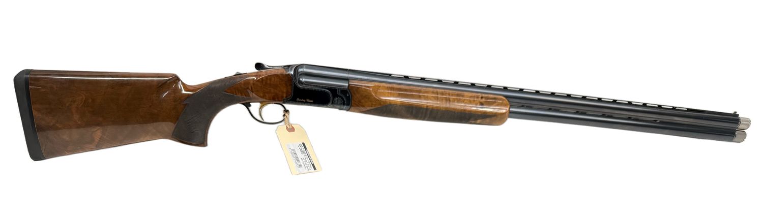CG-0150 CONSIGNMENT Perazzi Mirage S 12 ga X 2 3/4" 29 1/2" barrels with 14 choke tubes. 14 1/4" length of pull. Good condition
