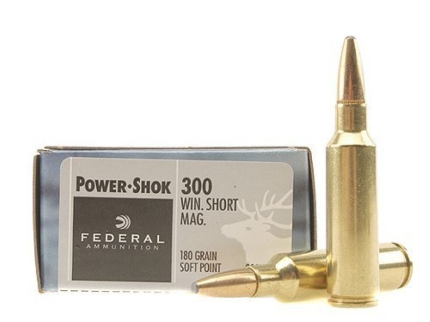 Federal Power-Shok 300 WSM Jacketed Soft Point 180 Grain (20 Rounds)
