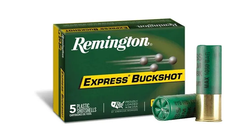 Remington Express 12 Gauge 3 1/2&quot; Shot #00Buck 18 Pellets (5-Rounds)