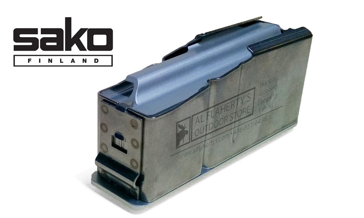 Sako 85-Medium Finnlight 2 Magazine 5 Round Stainless (25-06, 270 Win, 30-06)