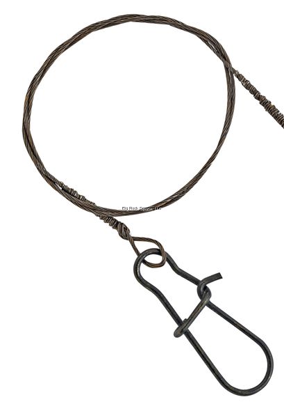 Danielson Stainless Steel Wire Leader w/Ball Bearing Swivels, Attribute 1: 6", Attribute 2: 30ib, Attribute 3: 3 Pack