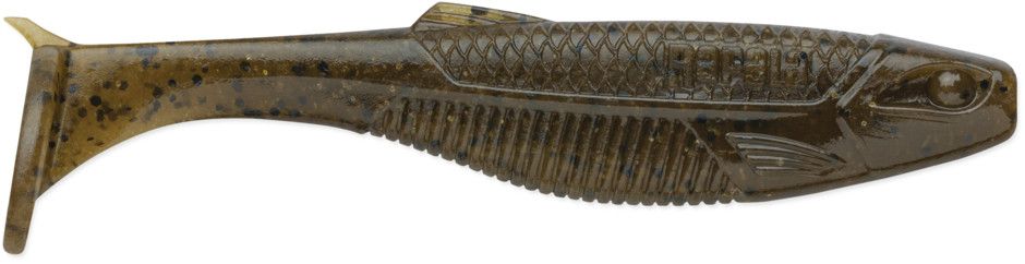 Rapala Crushcity Customs &quot;The Mayor&quot; Salt Infused, Colour: Green Pumpkin, Size: 3&quot;, Count: (8-Pack)