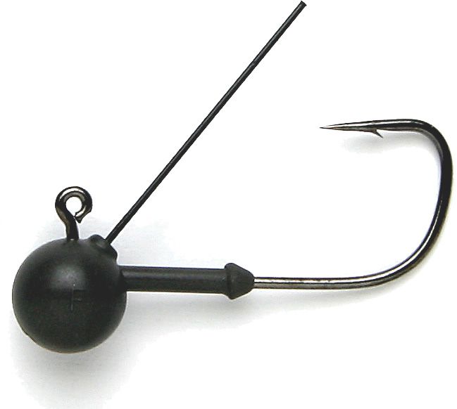 Keitech Tungsten Mono Guard Jig Head (4-Pack), Size: #1 Hook, Weight: 1/16oz