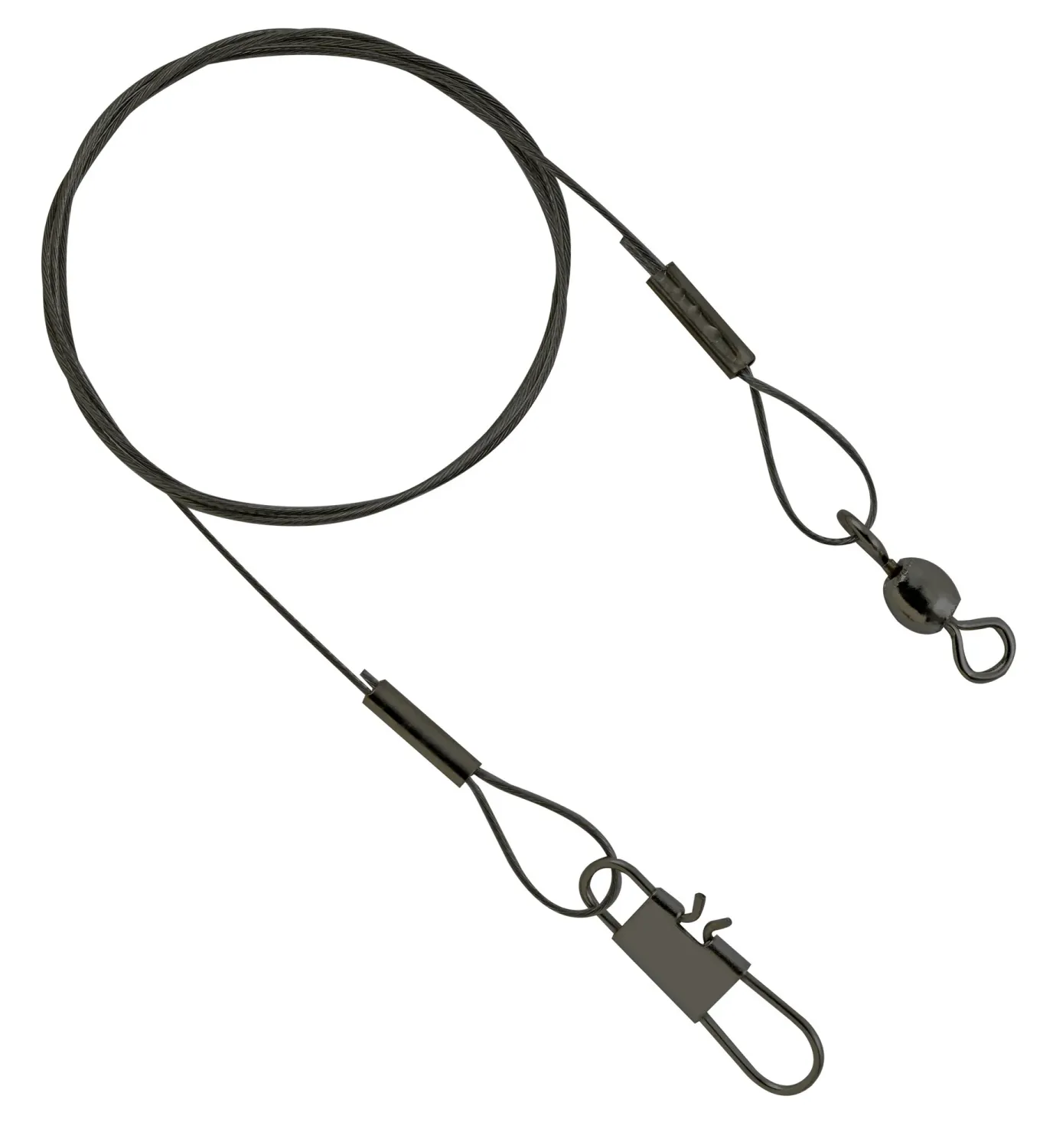 Danielson Stainless Steel Wire Leaders Black