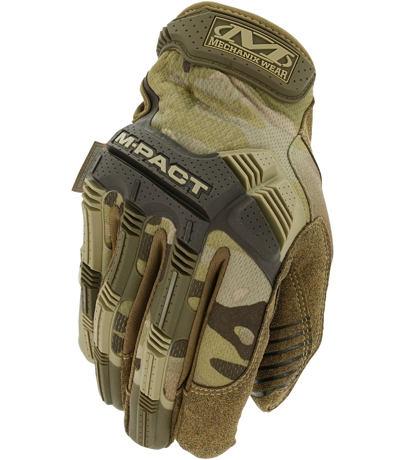 Mechanix Wear Tactical Impact Resistant M-Pact Multcam Gloves, Size: XXL