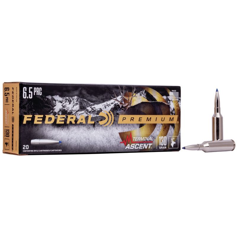 Federal Premium 6.5 PRC 120 Grain Trophy Copper (20 Rounds)