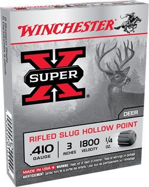 Winchester Super-X 410 Gauge 3" Slugs (5 Count)