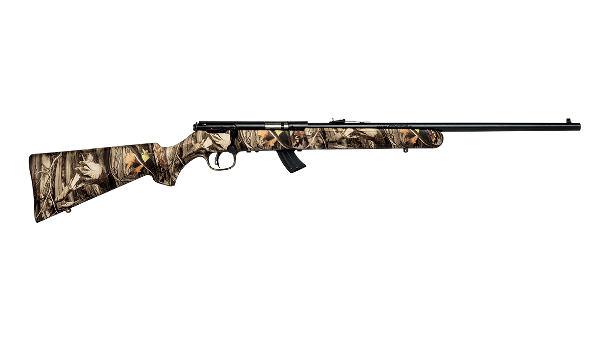 Savage Mark II 22 LR 21&quot; Barrel Camo Stock Bolt Action Rifle