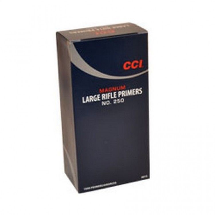 CCI Large Rifle Magnum Primers No. 250 (Per 1000)