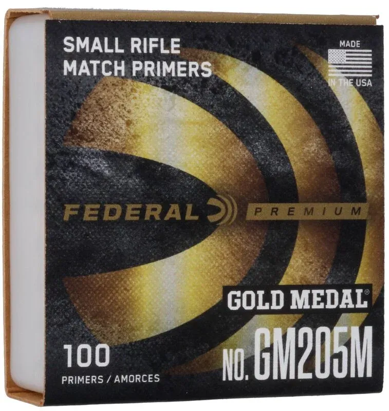 Federal Premium Small Rifle Match Primers (100 Count)