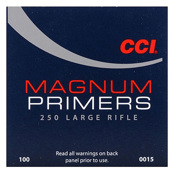 CCI Large Rifle Magnum Primers No. 250 Per 100