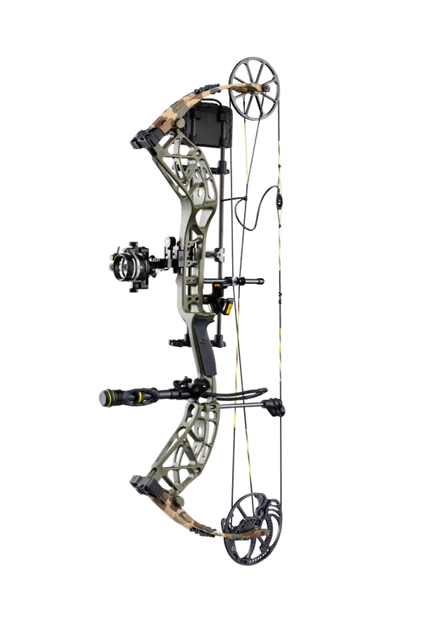 Bear Adapt 2+ RTH 70# Right Hand Throwback Green Compound Bow