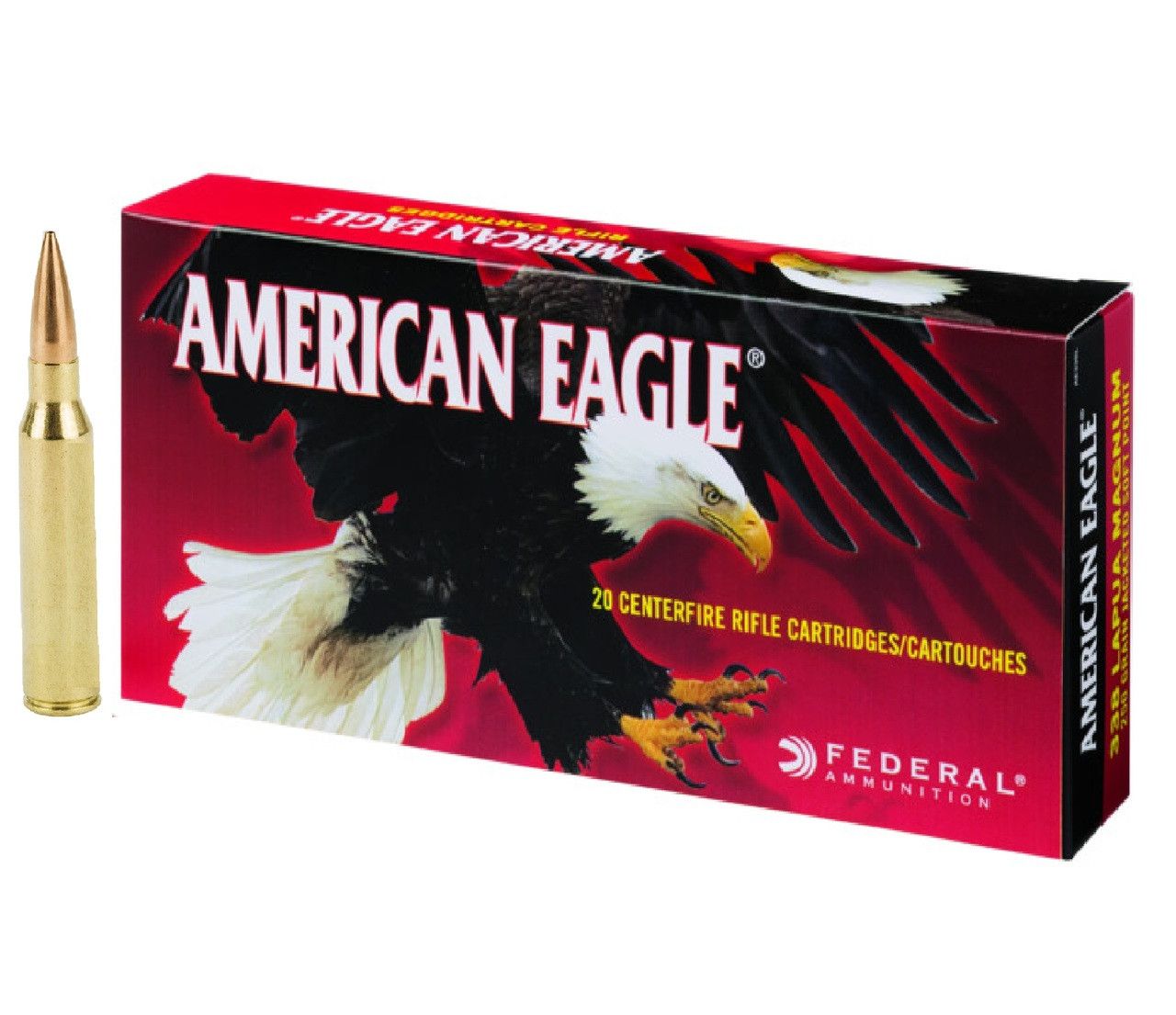 American Eagle Rifle .338 Lapua Magnum Jacketed Soft Point 250 Grain