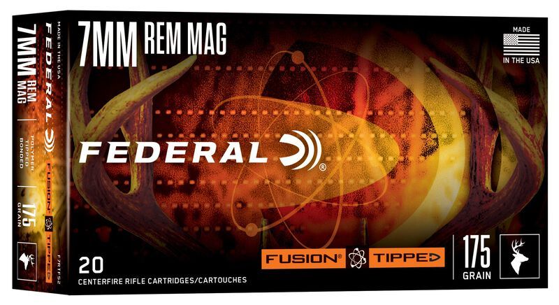 Federal Fusion Tipped 7mm Rem Mag 175 Grain (20 Rounds)