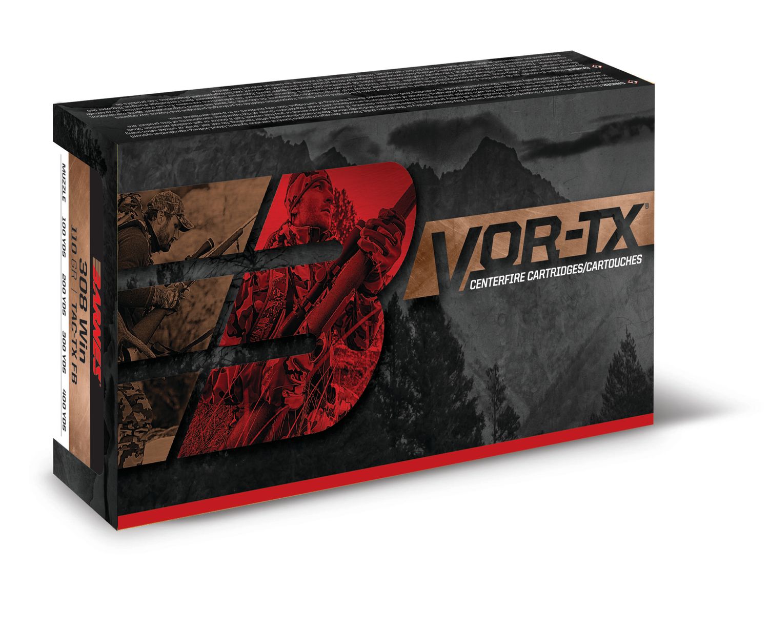 Barnes 32130 VOR-TX Rifle Ammo 6.5 PRC TSX BT ,Box of 20