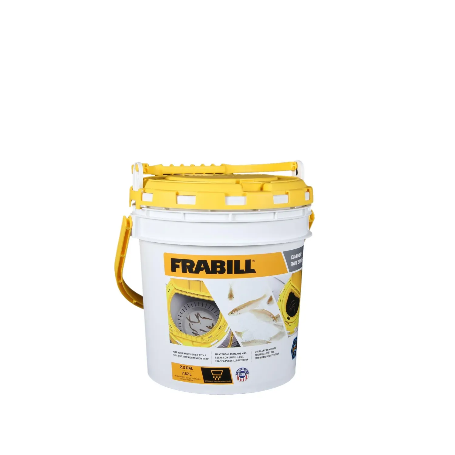 Frabill 20 Gallon Drainer Bait Bucket
