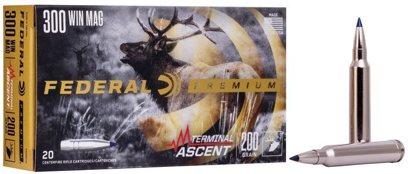 Federal Premium 300 Win Mag Terminal Ascent 200 Grain (20 Rounds)